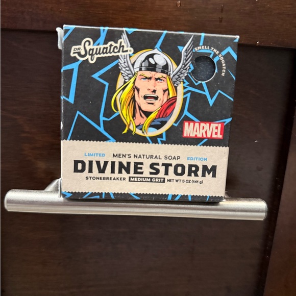 Dr. Squatch Natural Bar Soap Divine Storm (Thor) 5 oz NIB - Picture 4 of 5